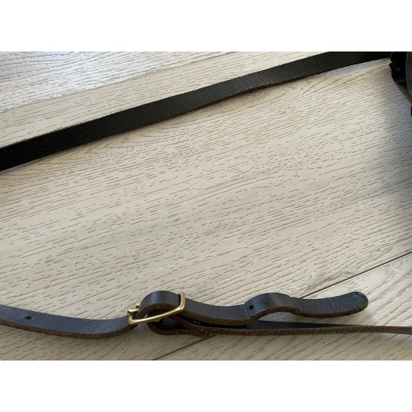 Tote Mariel Bucket Bag Brown & White Cowhide Western  Eleven Thirty in Canada - Picture 9 of 13